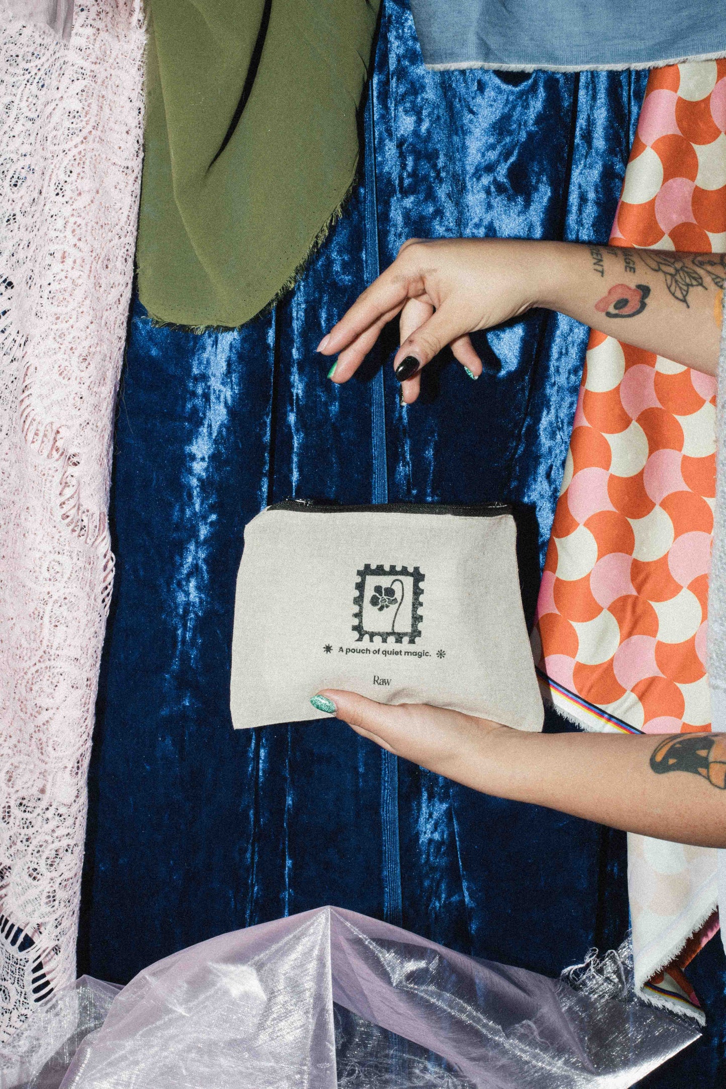 Pouch Of Quiet Magic - Makeup Bag