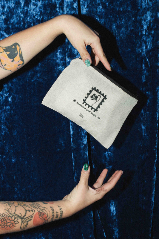 Pouch Of Quiet Magic - Makeup Bag